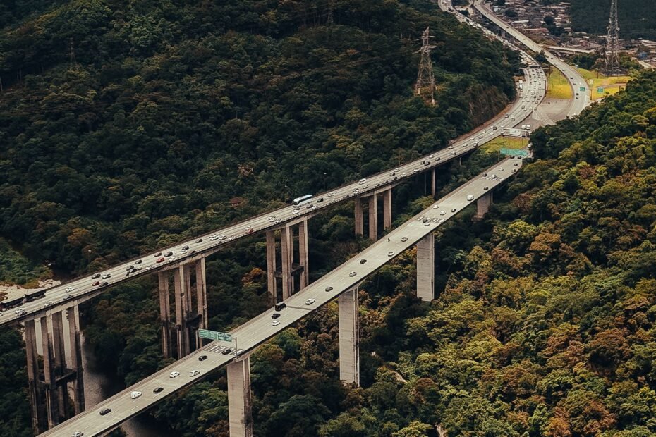 Estrada Cunha-Paraty de carro, Serra do Mar entre São Paulo e Rio de Janeiro