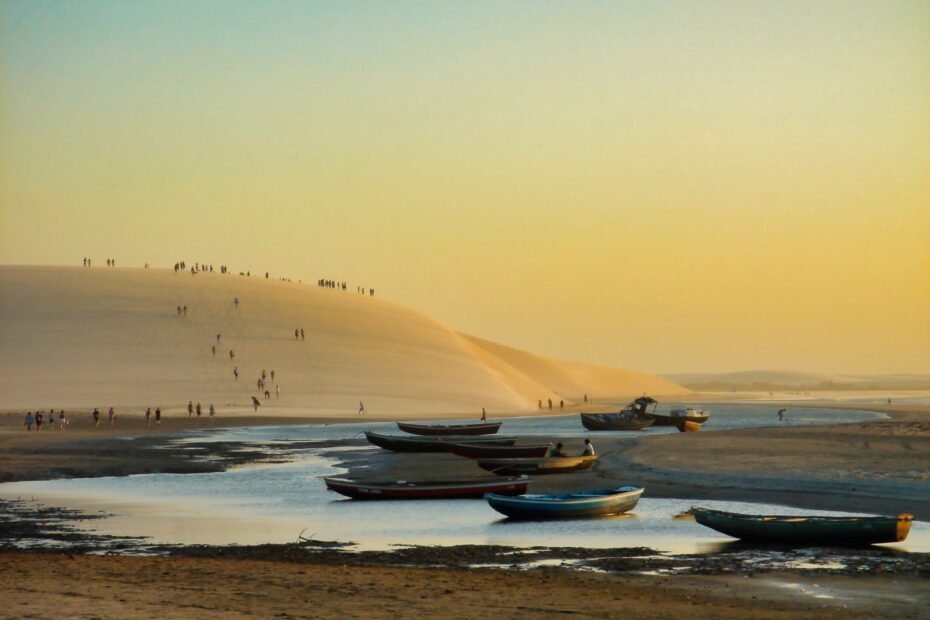Rota das Emoções de carro, dunas em Jericoacoara, Ceará