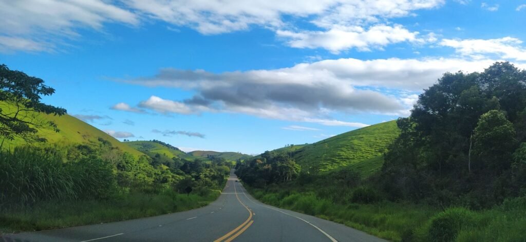 Estrada Cunha-Paraty de Carro: vista em Cunha
