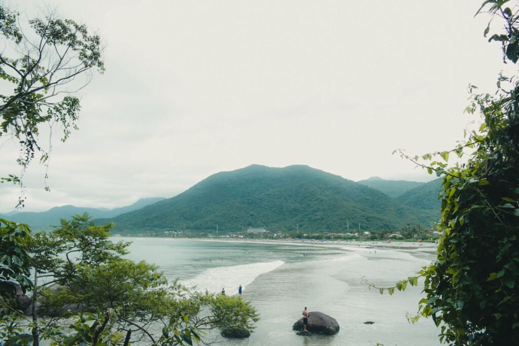 Roteiro Rio-Santos: vista em Ubatuba